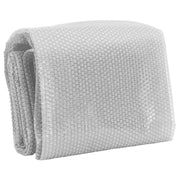 Pellicola Galleggiante Solare PE Piscina 450x220 cm Grigia CFW7908066