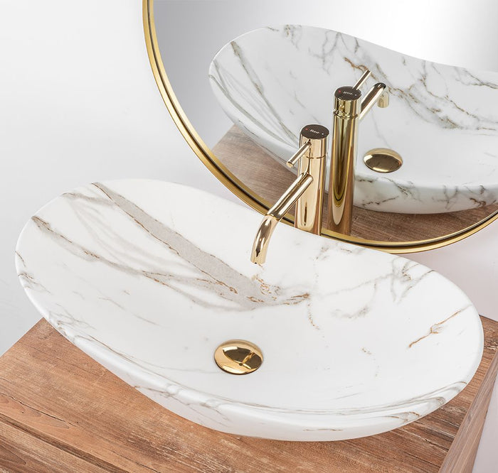 Lavabo Da Appoggio Rea Royal Lava Mat