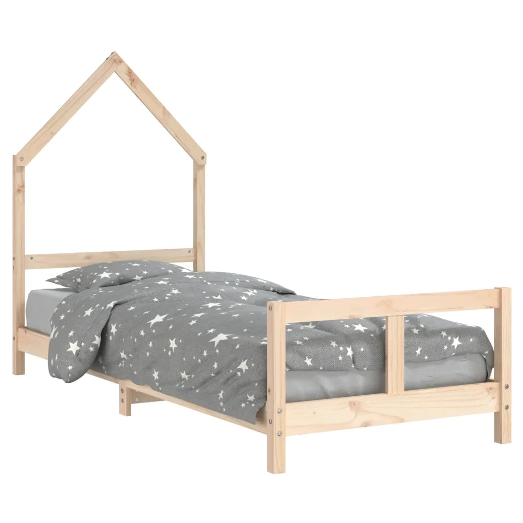 Giroletto per Bambini 80x200 cm in Legno Massello di Pinocod mxl 70898