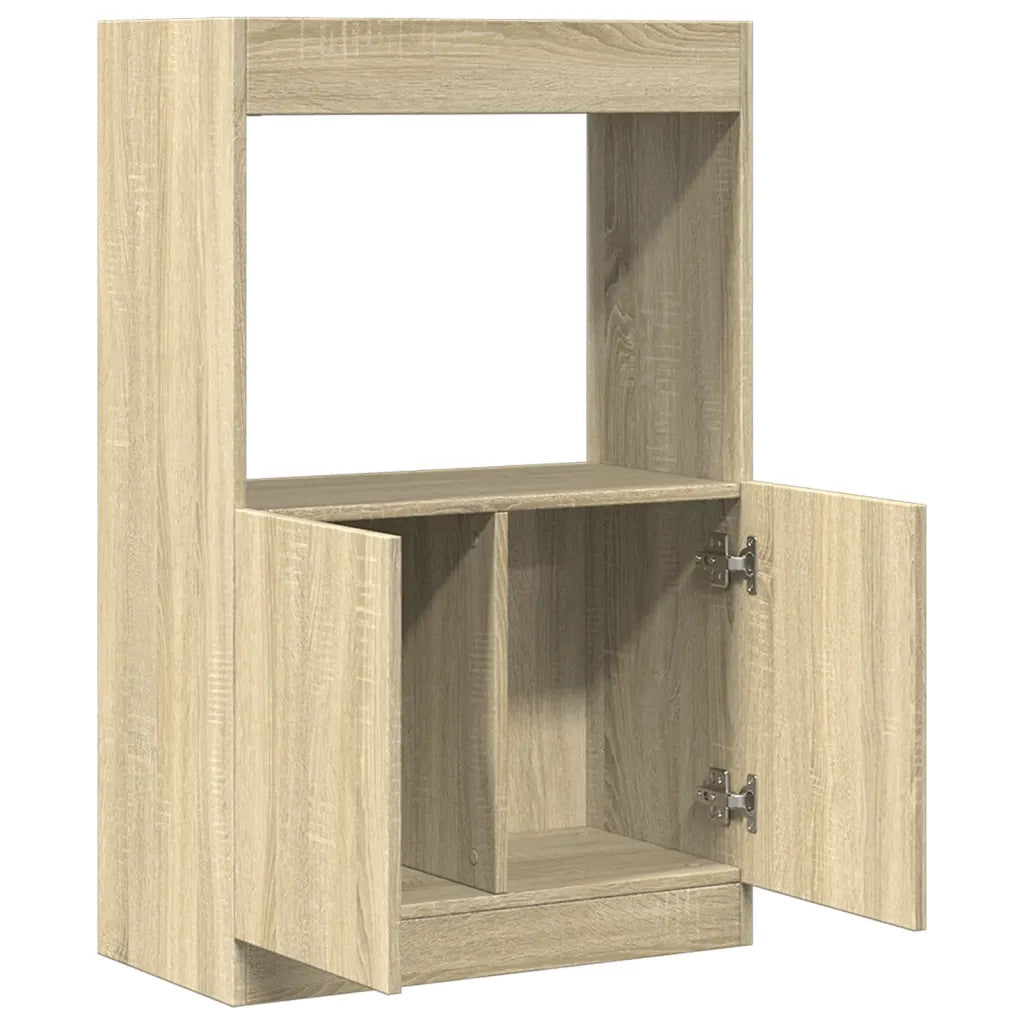 Credenza Rovere Sonoma 63x33x100 cm in Truciolato 855099