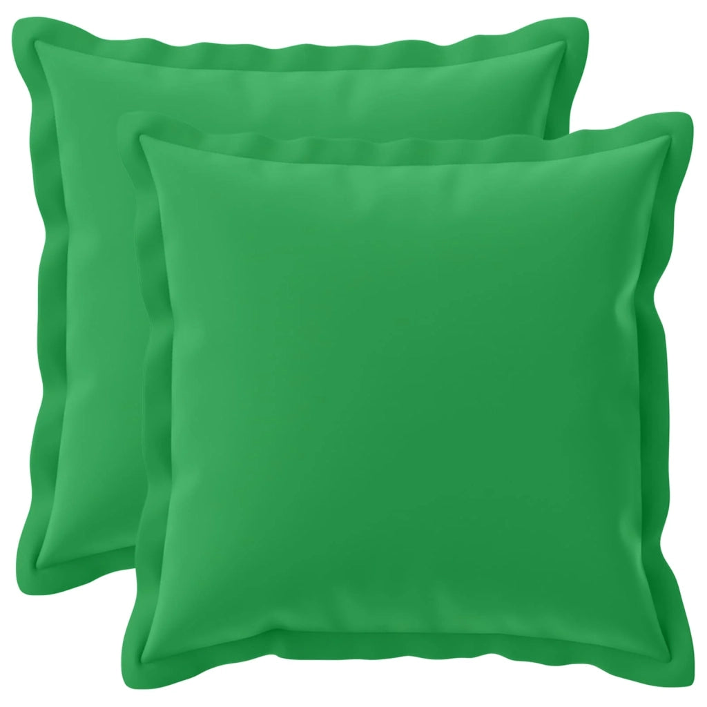 Federa 2 pcs HOUTEN Verde 35 x 35 cm Poliestere 916523