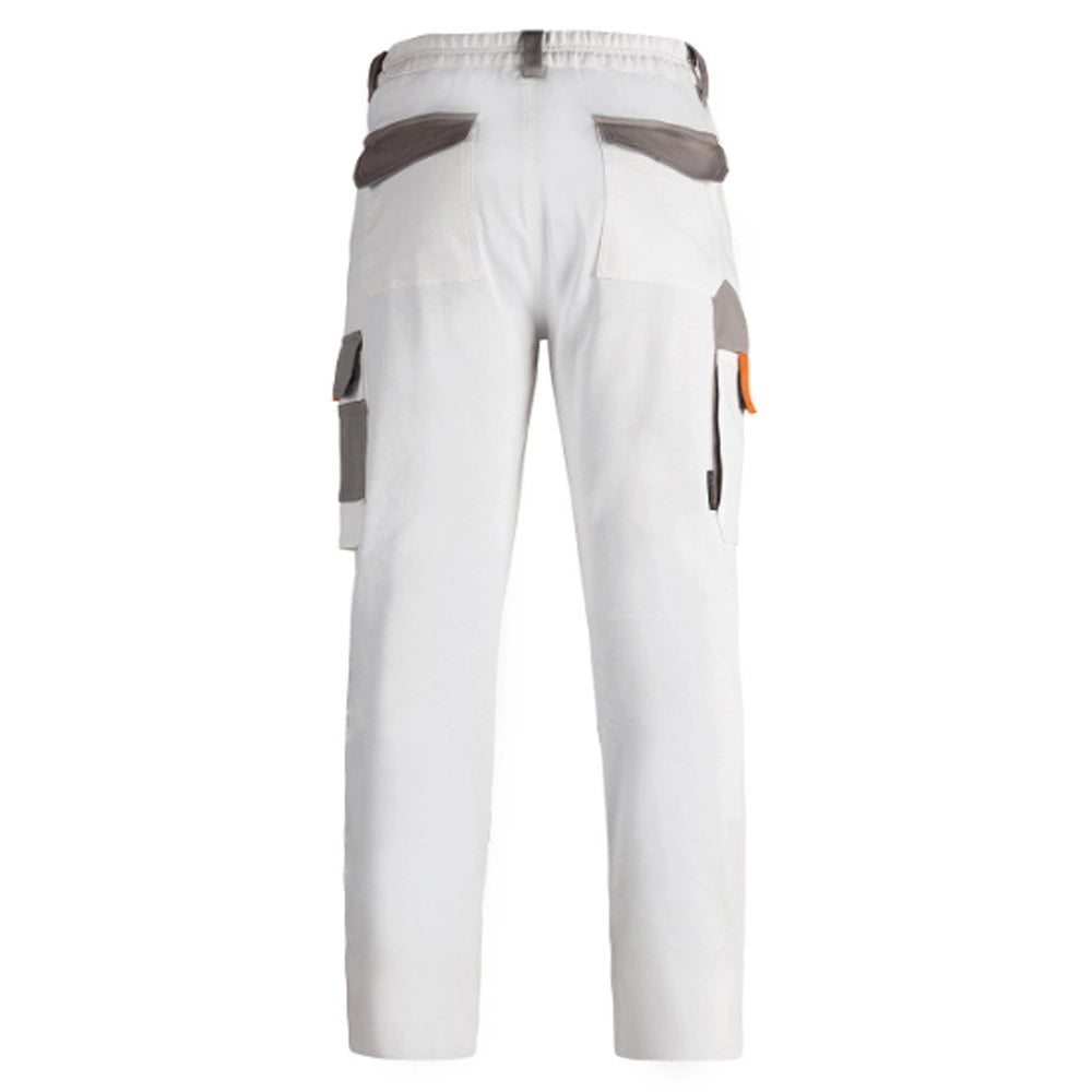 PANTALONE DA LAVORO PITTORE IMBIANCHINO PAINT INDUSTRY BIANCO TG. XXL KAPRIOL 36508
