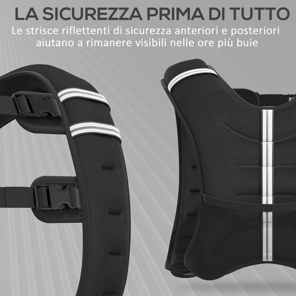Giubbotto Zavorrato ¨C zephmum ¨C Nero, Tessuto Oxford, 40x35 cm