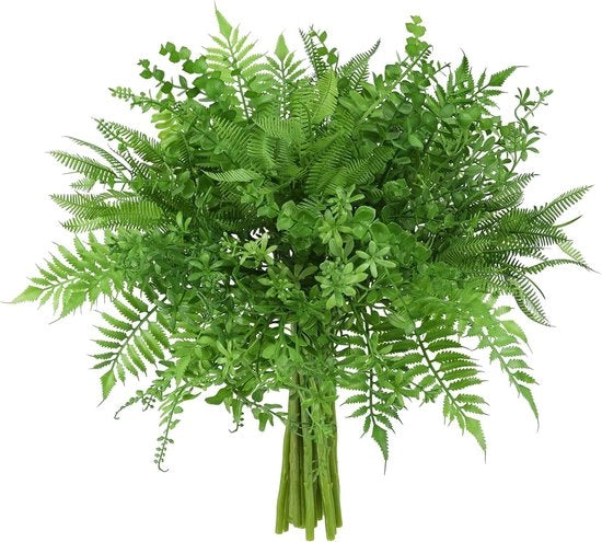 Finte Piante di Boston - Decorazione Finta Verde - 20 pezzi