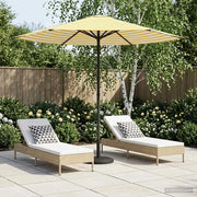 Parasole da Giardino con Base 230 x 230 cm Poliestere 42036183