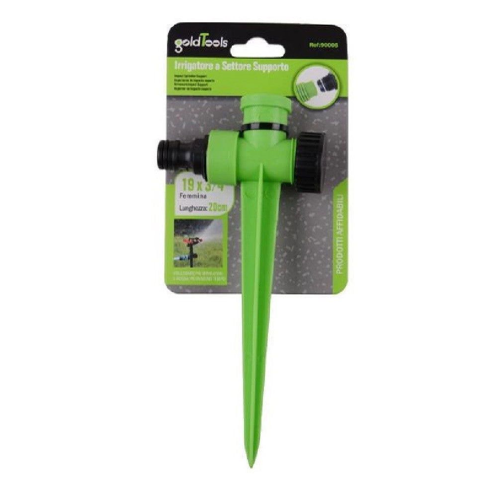 Trade Shop - Supporto Per Irrigatori 3/4″ Con Innesto Rapido Possibilità Raccordo Mmd 90006 -