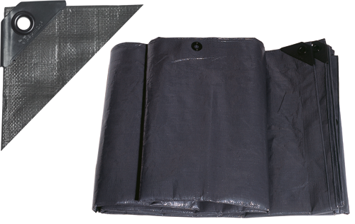 Telone occhiellato grigio 6x8mt atossico per alimenti papillon