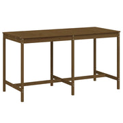 Tavolo da Giardino | Tavolino da esterno Ambra 203,5x90x110cm Legno Massello di Pino