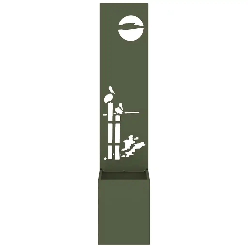 Schermo per privacy in giardino Oliver verde 32 x 150 cm 876402
