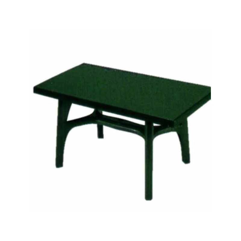 Tavolo Resina Rettangolare Verde 140X 80 1061 Scab