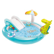 PISCINA GONFIABILE 'ALLIGATORE' cm. 201 x 170 x 84  - INTEX