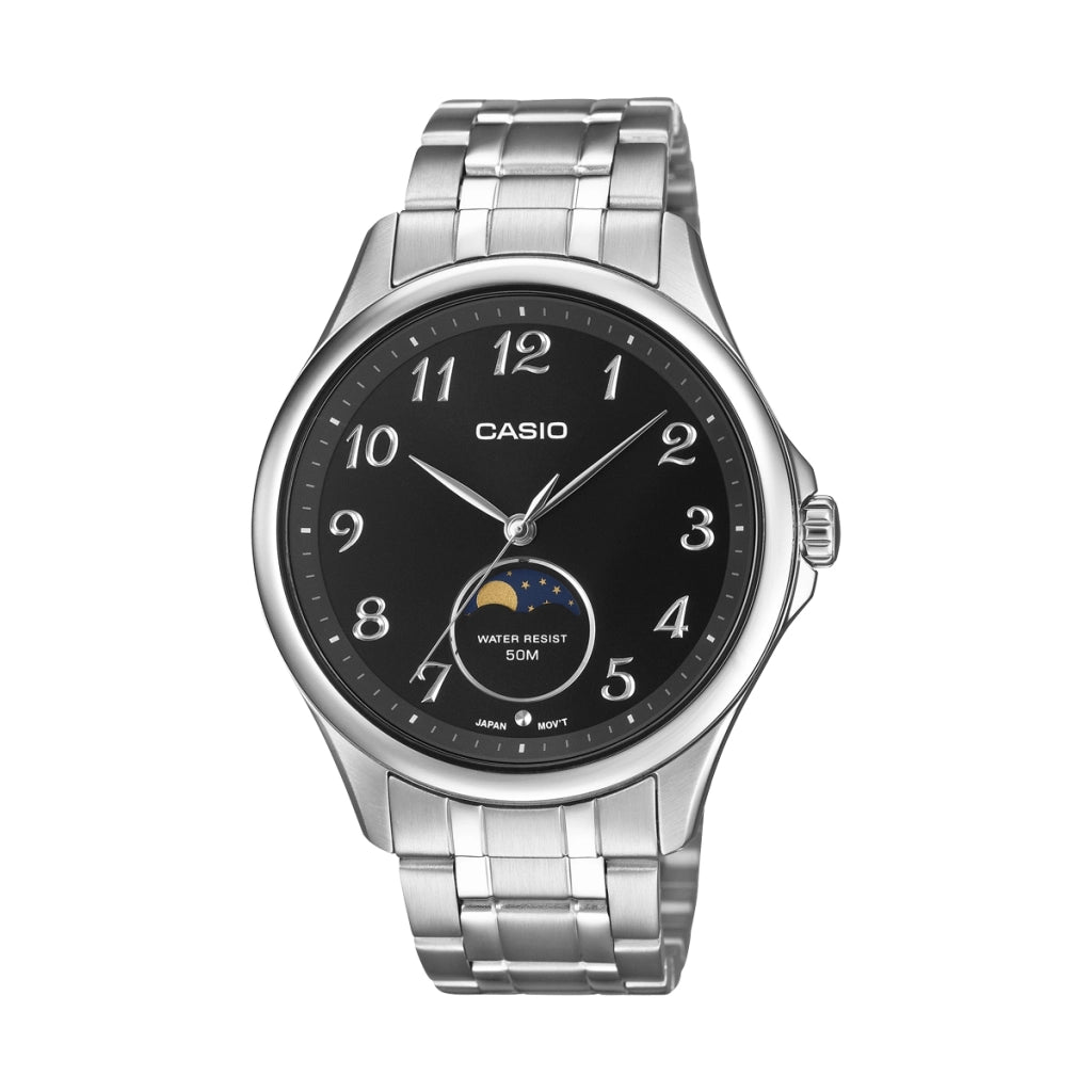CASIO COLLECTION Mod. MOONPHASES - SILVER