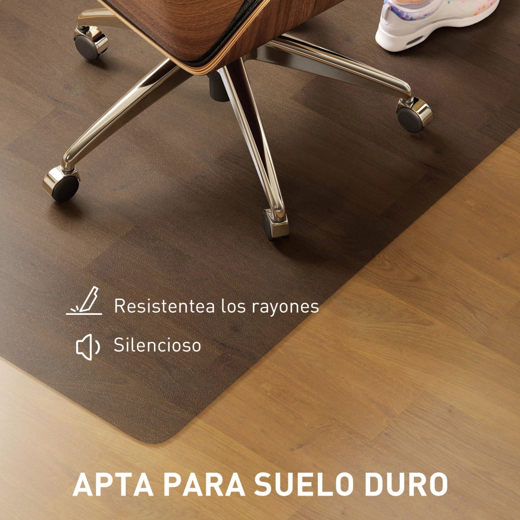 Tappetino Protettivo per Sedia da Ufficio ¨C zephmum ¨C 90x120 cm Nero