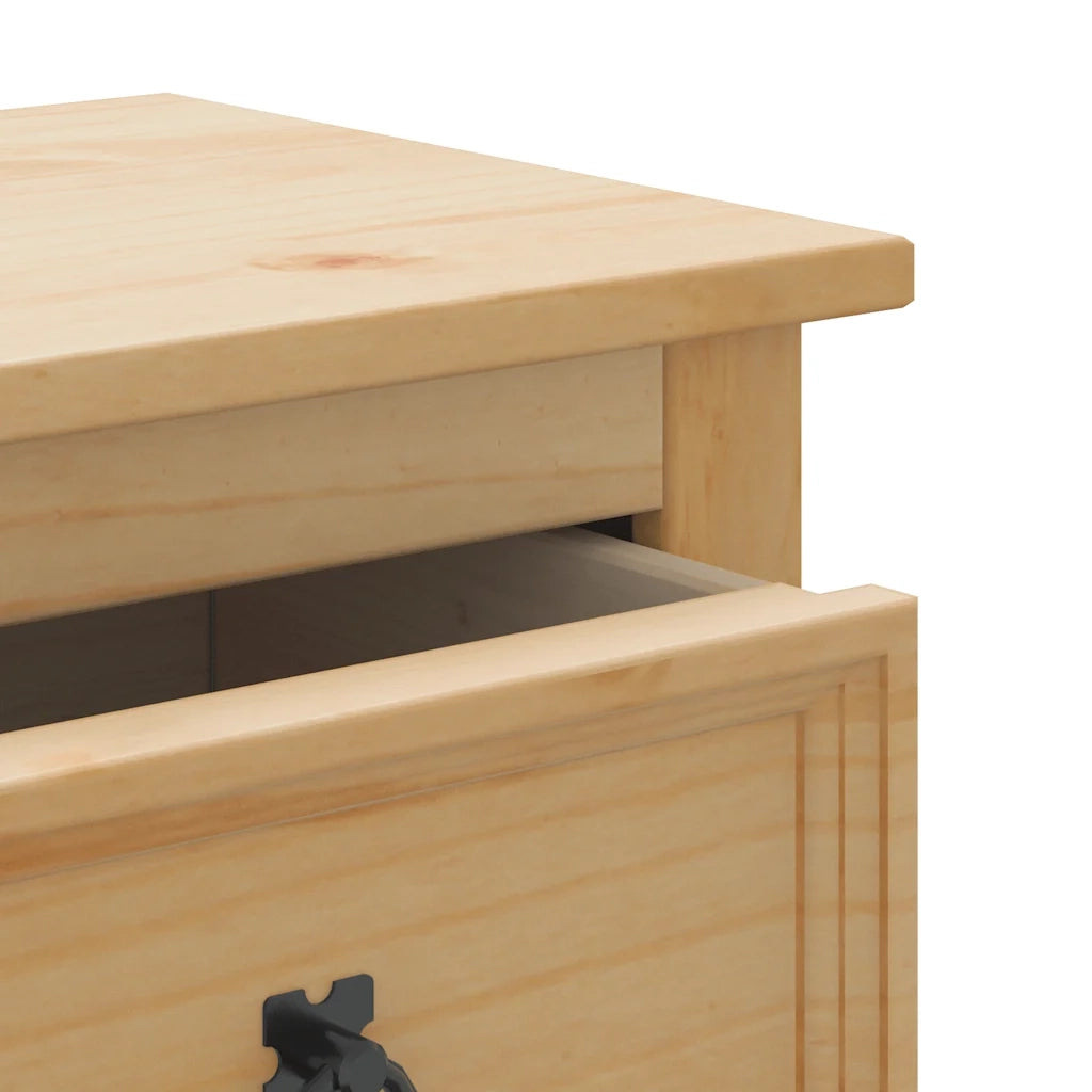 Set Mobili da Bagno 4 pz Corona in Legno Massello di Pino 3334634
