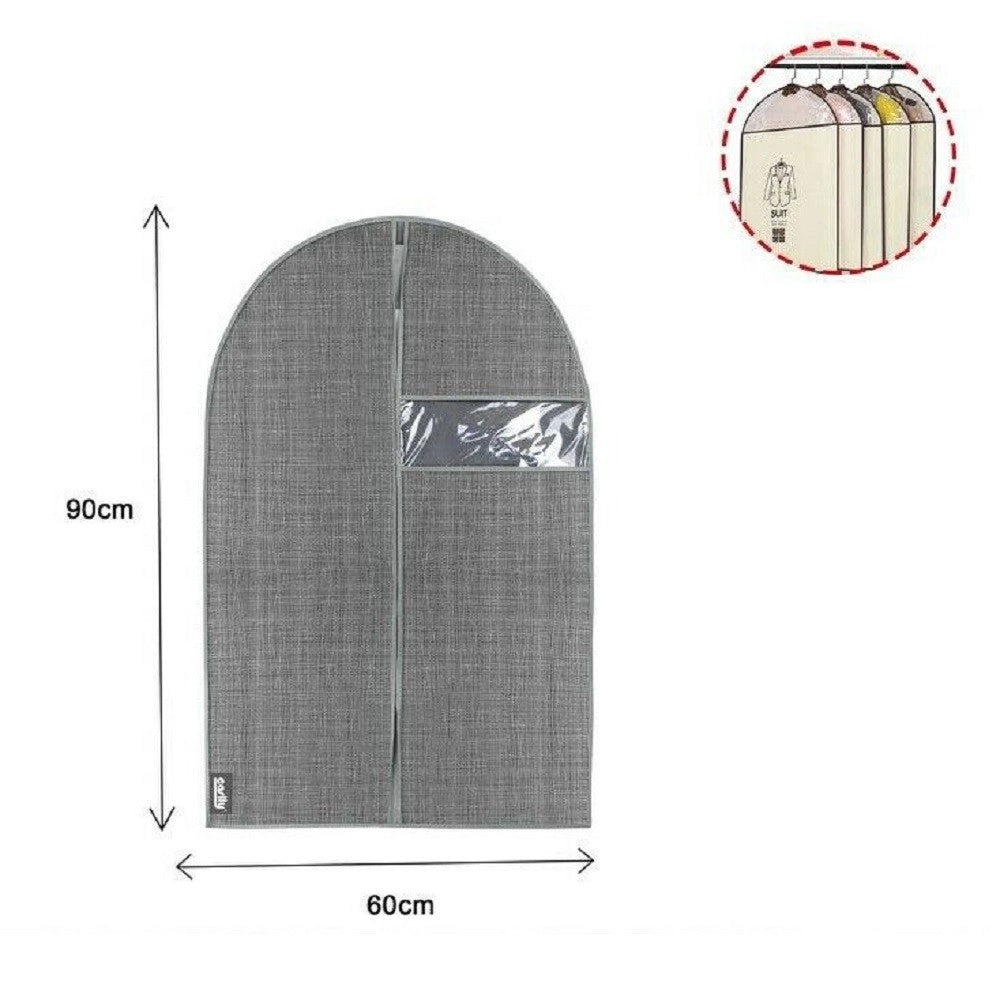 Trade Shop - Custodia Tessuto Copriabito Porta Abito Vestito Giacca Viaggi 60 X 90 Cm 69706 -