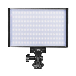 LED Niova 150 Bi Color Luce fotografica per video, lampada on-camera 15 W, temperatura colore regolabile 3200-566 K, dimmerabile