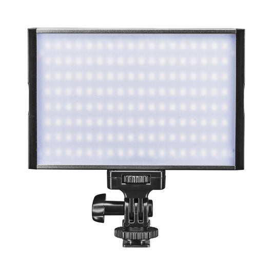 LED Niova 150 Bi Color Luce fotografica per video, lampada on-camera 15 W, temperatura colore regolabile 3200-566 K, dimmerabile