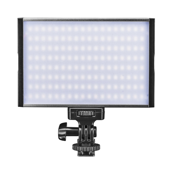 LED Niova 150 Bi Color Luce fotografica per video, lampada on-camera 15 W, temperatura colore regolabile 3200-566 K, dimmerabile