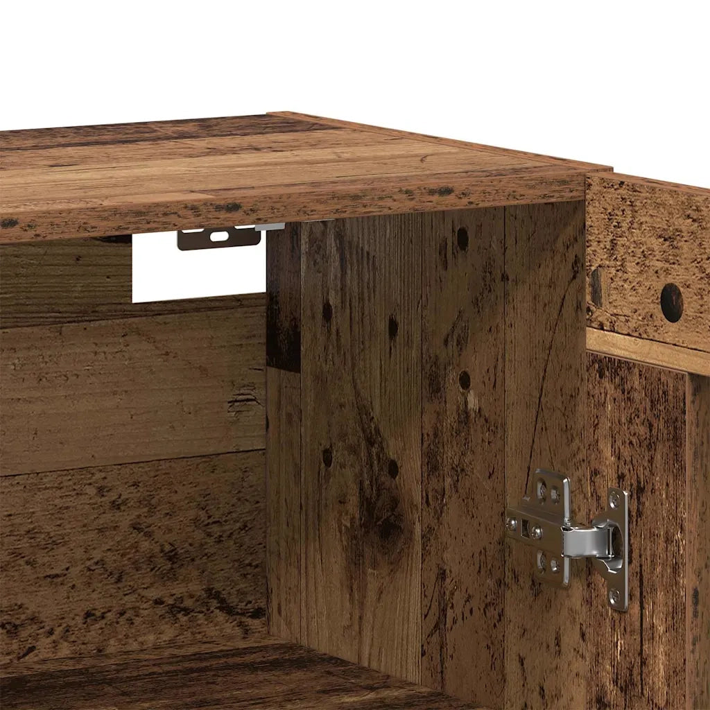 Armadi da Muro 2 pz Legno vecchio 69,5 x 34 x 90 cm CFW2398917