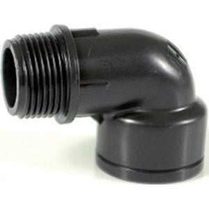 RACCORDO POLIPROP GOMITO 90 MASCH/FEMM 1/2- 50,0 pz