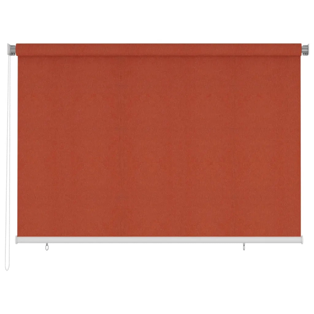 Tenda a Rullo per Esterni 220x140 cm Terracotta HDPE