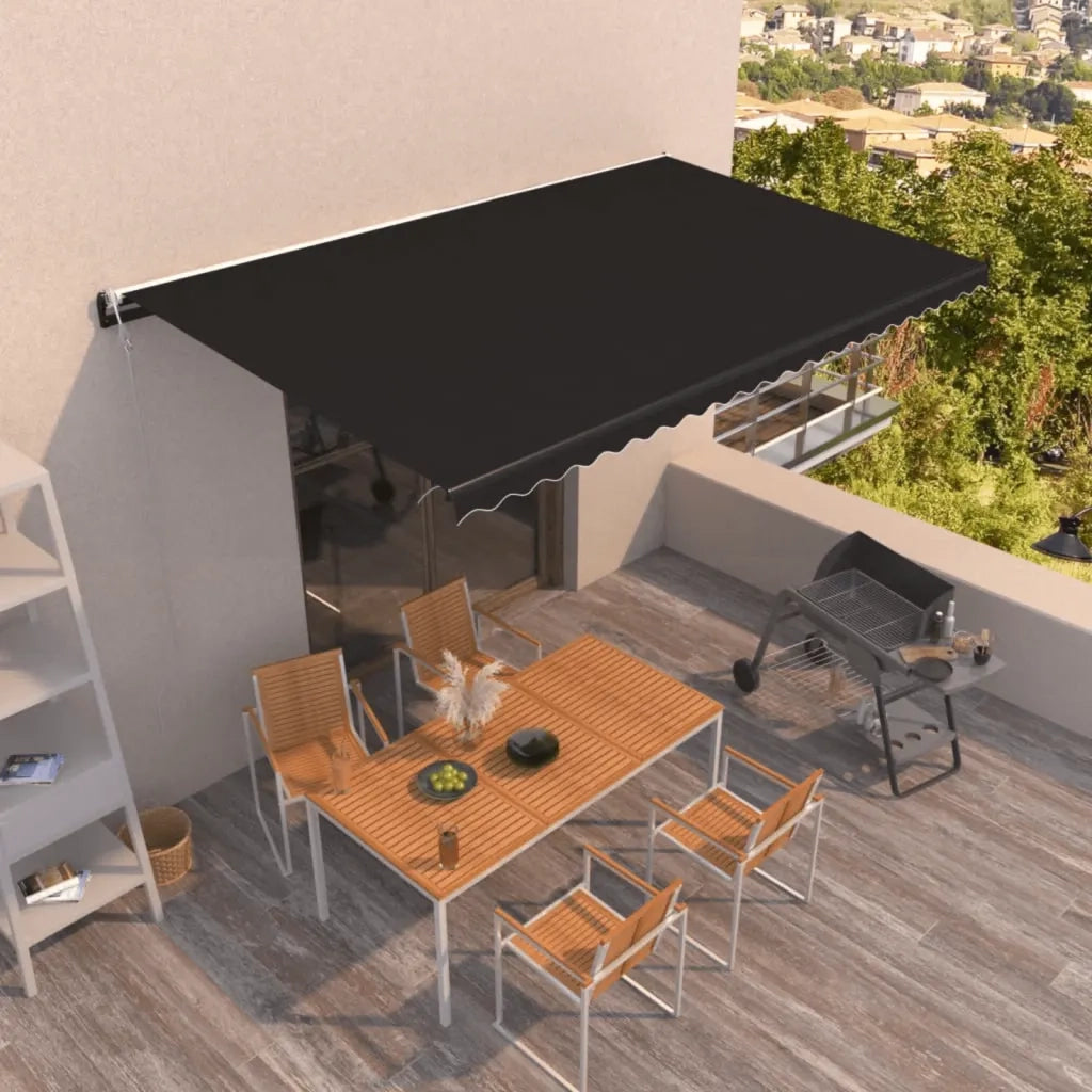 Tendada Sole Retrattile Automatica 500x350 cm Antracitecod mxl 96643