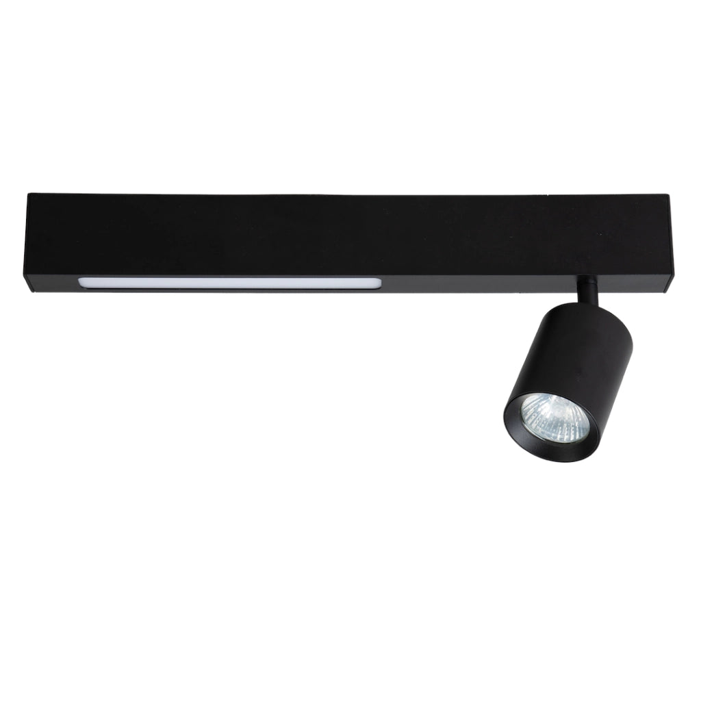 Faretto plafoniera barra nera Magnet LED 5W CCT GU10