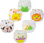 Luiers per bambino - 6-pack - S - misura 80 - Adatto per una altezza del corpo di 80 cm - Adatto per bambini di 3-7 mesi - Adatto per un peso di 3,5-4,5 kg - Circonferenza vita 40 cm - Lunghezza del cerniera 21,5 cm - Lavabile