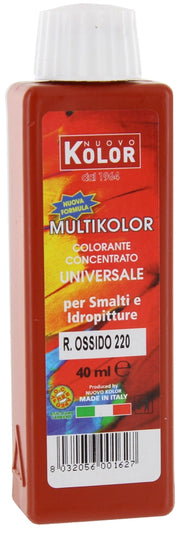 COLORANTE UNIVERSALE ml. 40 col. Nero ossido 30RL 12.00 pz