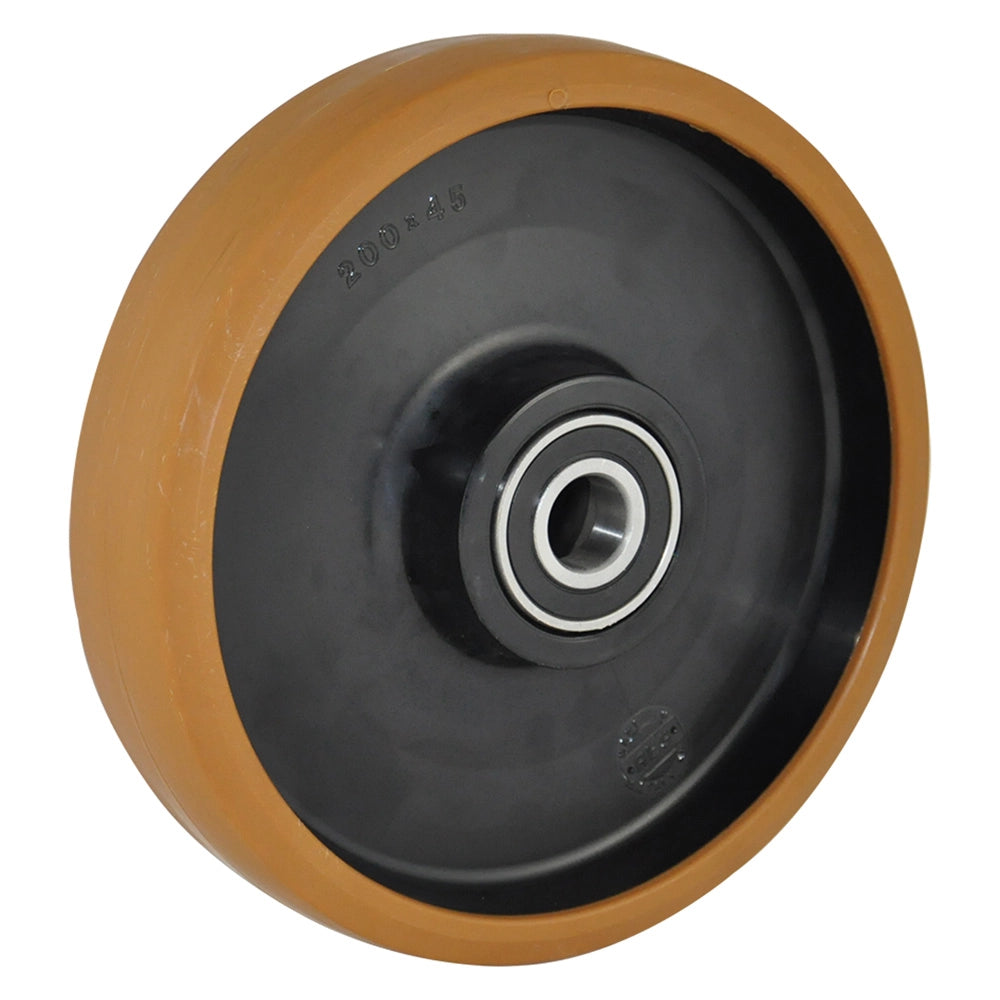 1pz ruota per transpallet ricambio mm 200 x 45 cod:ferx.314727nlm