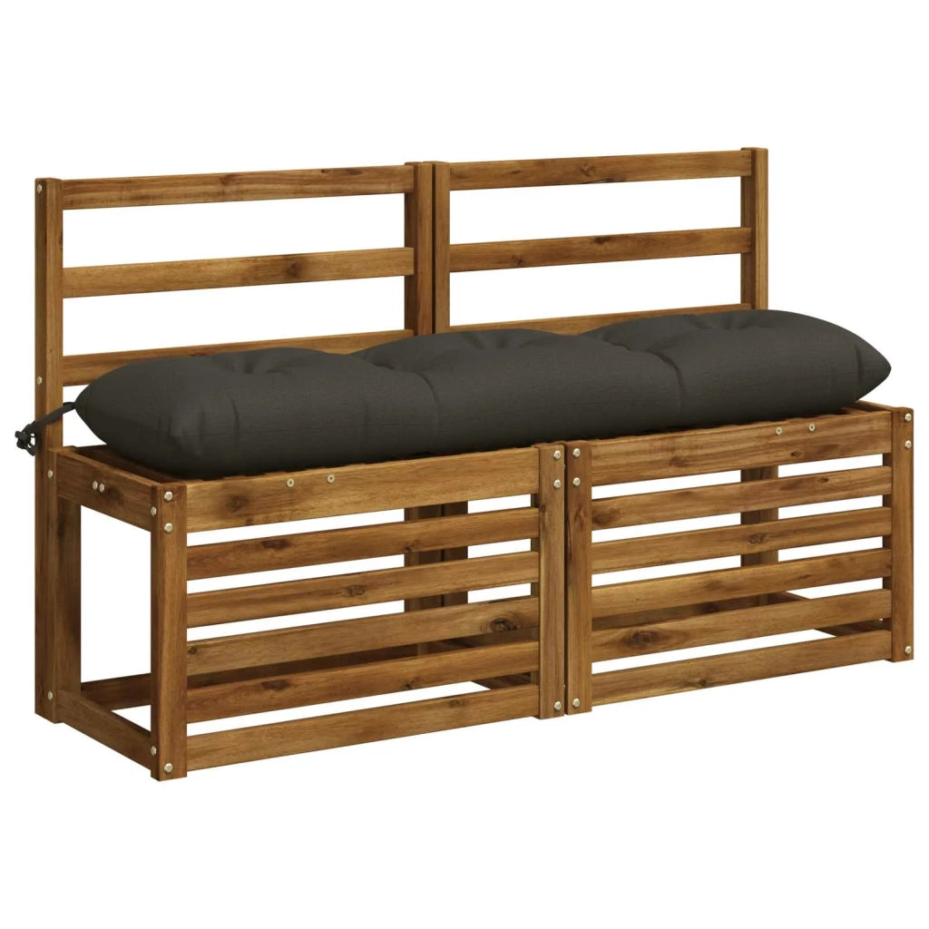 Cuscino per panchina VIANEN 100% Poliestere Antracite 952384