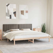 Letto con Testiera Rivestita Talpa 200 x 200 cm 3405575