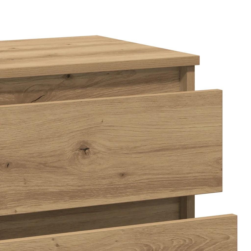 Credenza Rovere Artigianale 60x35x70 cm in Legno Multistrato 856481