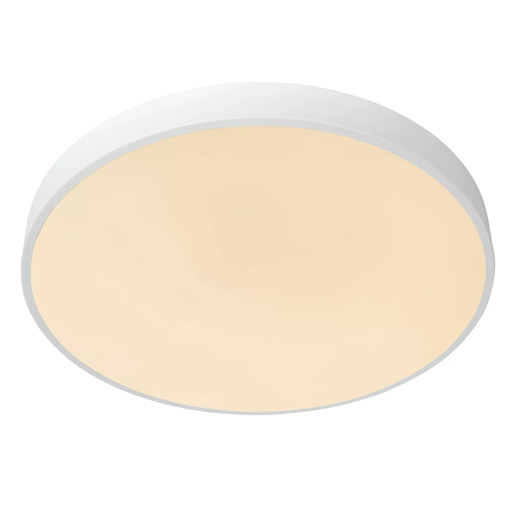 Plafoniera LED Lucide UNAR rotonda bianca 49,5cm 36W