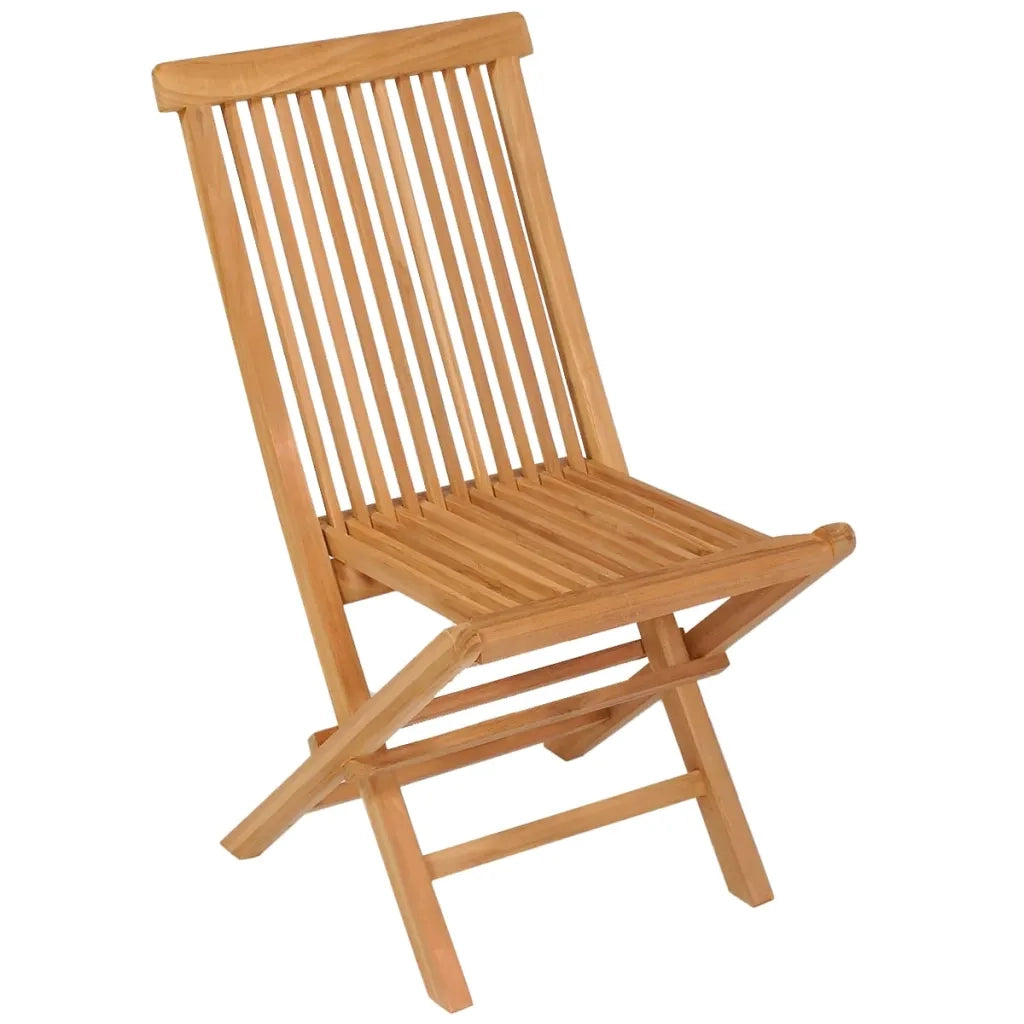 Set da Pranzo da Giardino 5 pz in Legno Massello di Teak 3059601