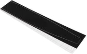 Striscia di adesivo per console PS5 - Resistente alle graffi - Nero lucido - Facile da installare - Adatto per console PS5 con lettore ottico