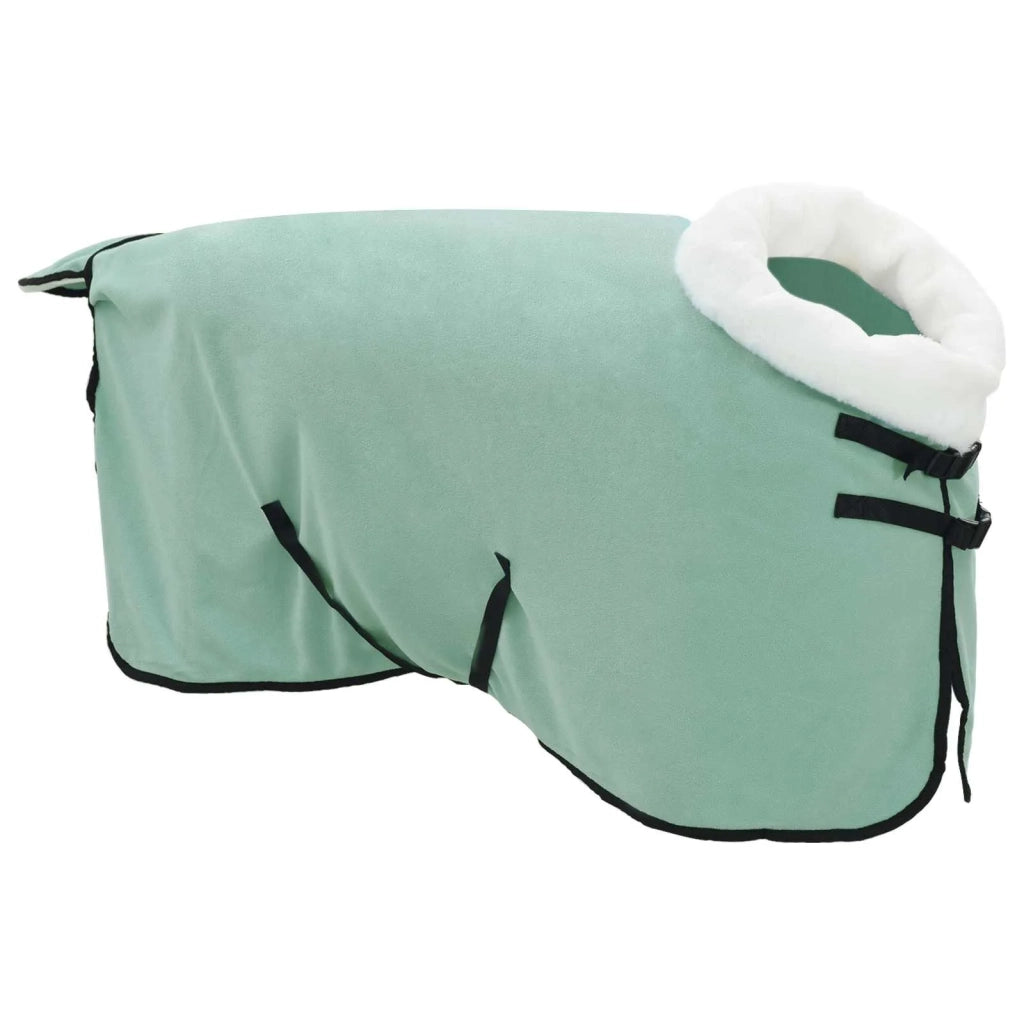 Coperta per Cavalli Verde scuro completo 95 cm Felpa in pile CFW4455423