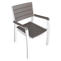 POLTRONA RES.HARMONY WHITE/CAPP