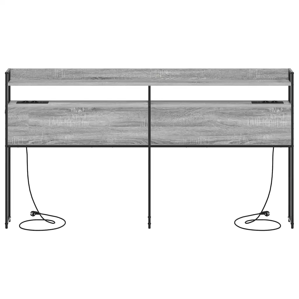 Testata contenitore Grigio sonoma Legno multistrato 859718