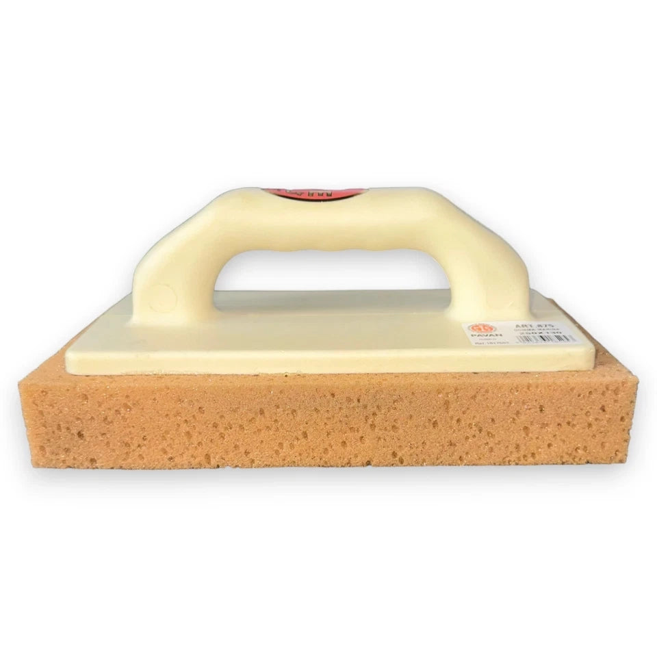 FRATTONE SPUGNA PULIZIA PIASTRELLE 875 ANCORA - BASE PU SPUGNA MARINA H.MM 40 MM 250X130- 2 pezzi