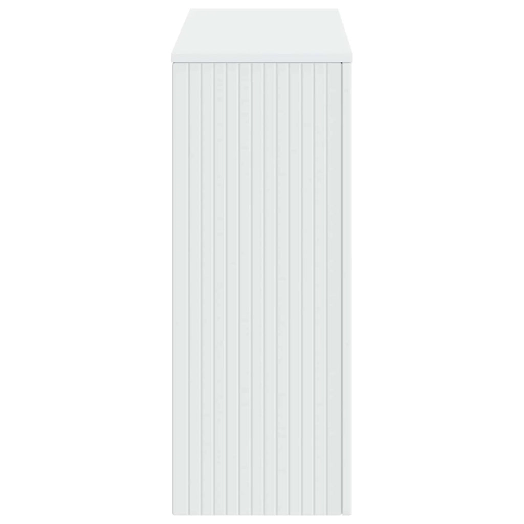 Tavolo consolle Bianco 101 x 29 x 74 cm Legno ingegnerizzato 899877
