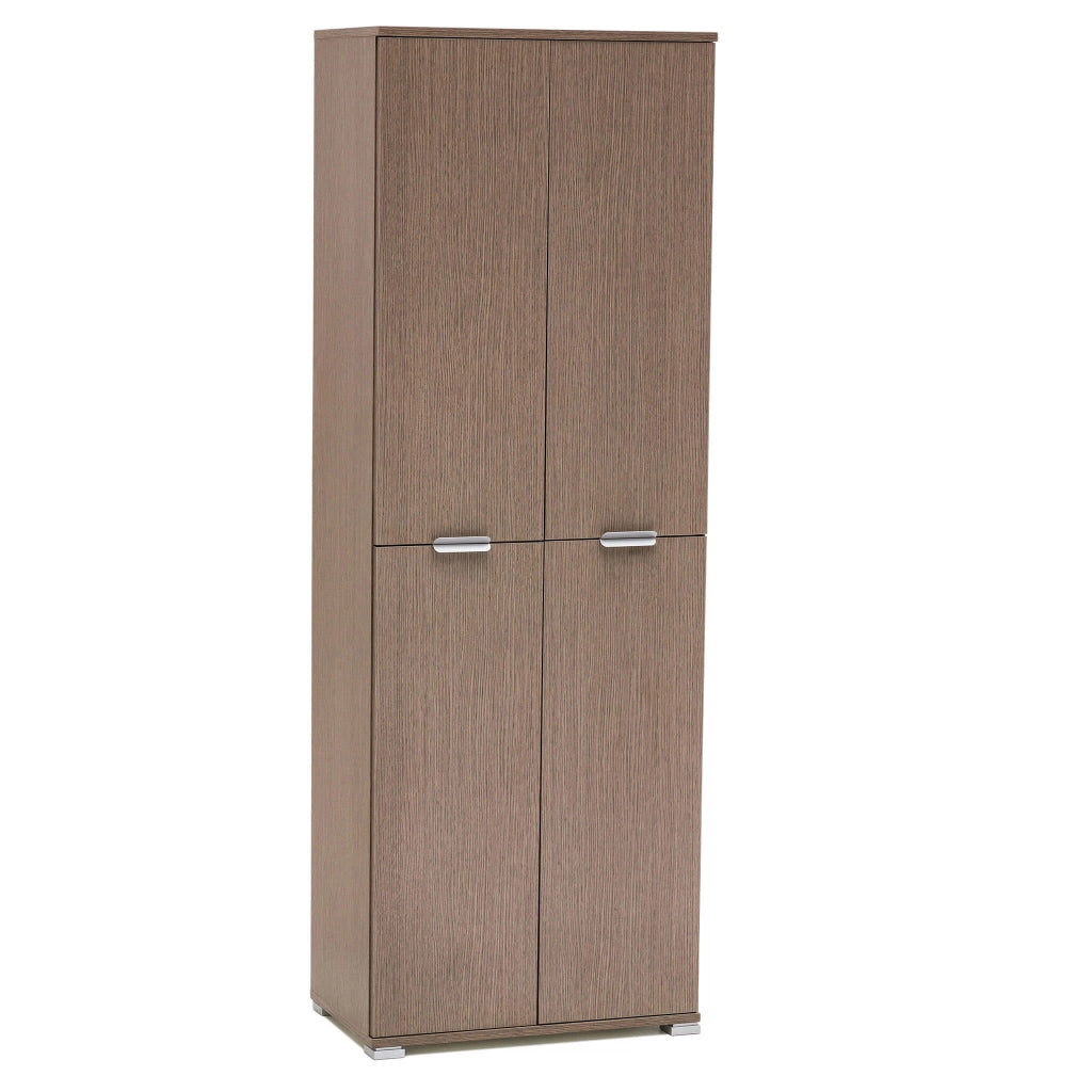 Armadio 4 ante in Legno Composito cm 60x38x174 - FLIP