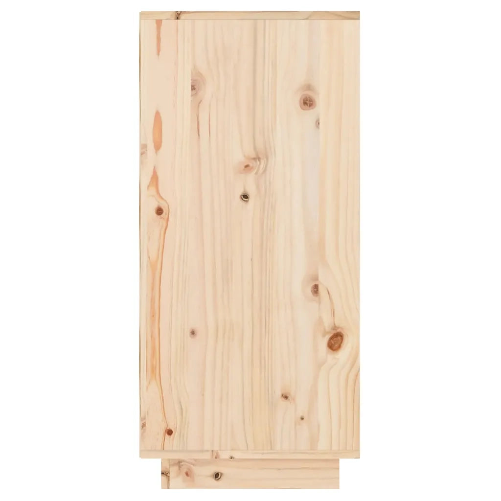 Mobile consolle rustico capiente 60 x 34 x 75 cm realizzato in legno di pino naturale 02_0048114