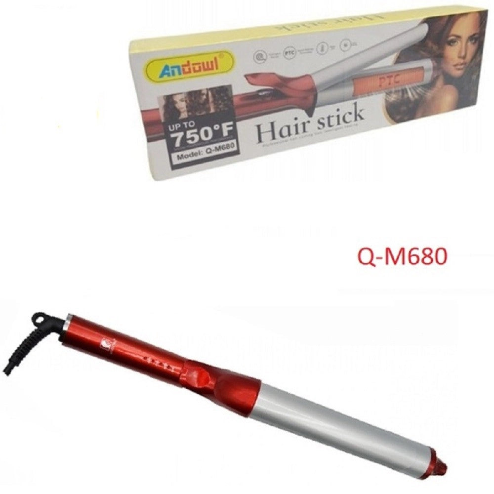 Trade Shop - Piastra Per Capelli Professionale 2in1 Arriccia Liscia 25 W In Ceramica Q-m680 -