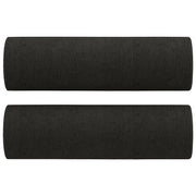 Cuscini Decorativi 2 pz Nero ?15x50 cm in Tessuto CFW2815585