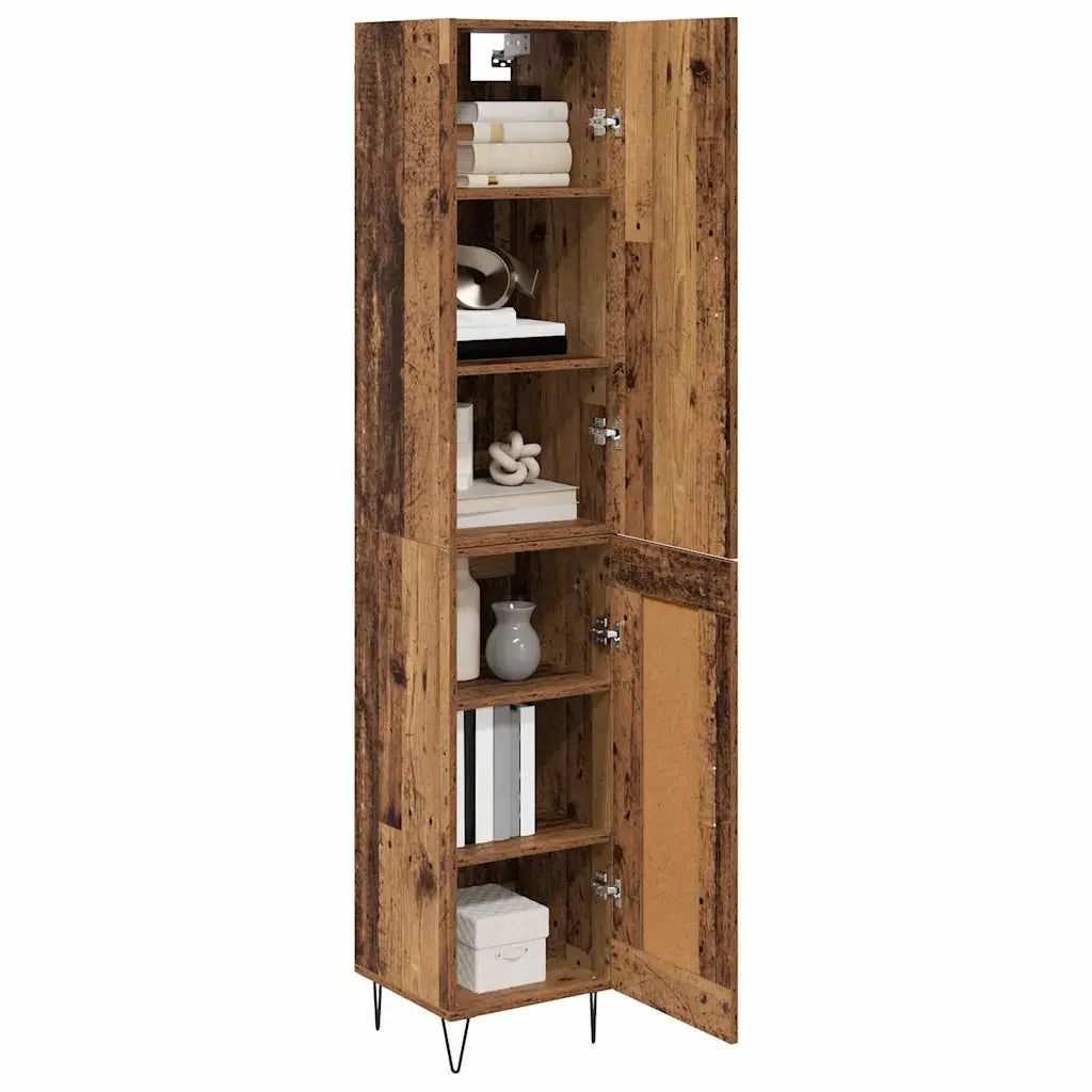 Credenza Legno vecchio 34,5 x 34 x 90 cm Legno multistrato 3402721