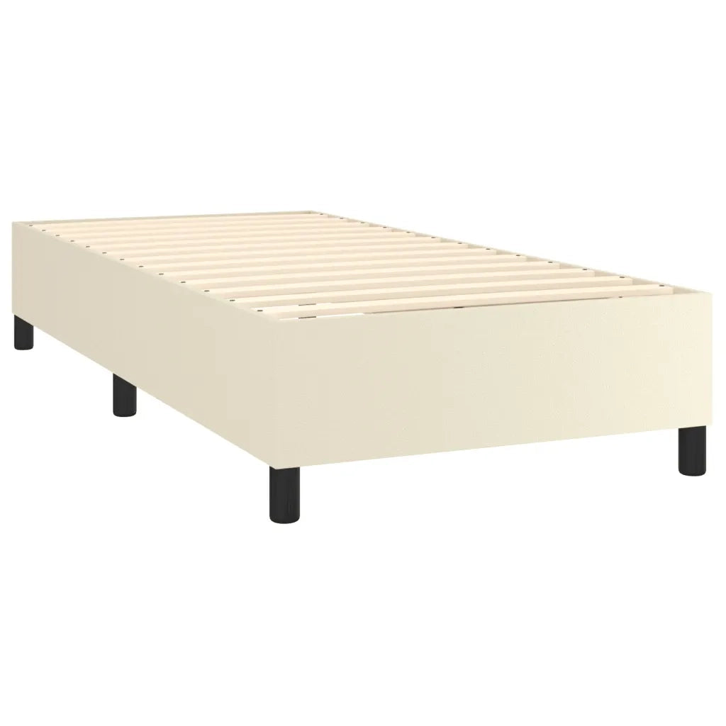 Giroletto a Molle Crema 80x200 cm in Similpelle cod mxl 62378