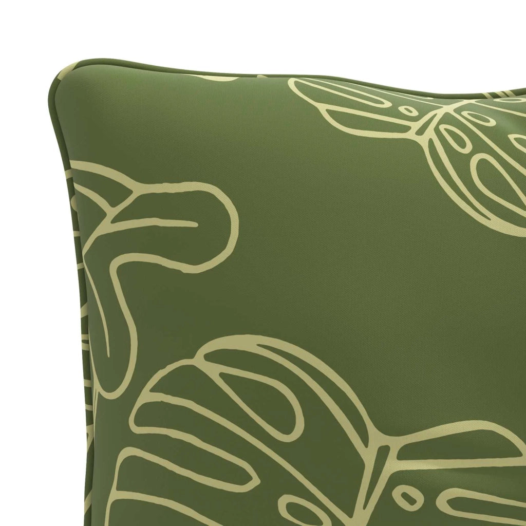 Cuscino per schienale PUTTEN 100% Poliestere Design a foglia 947072