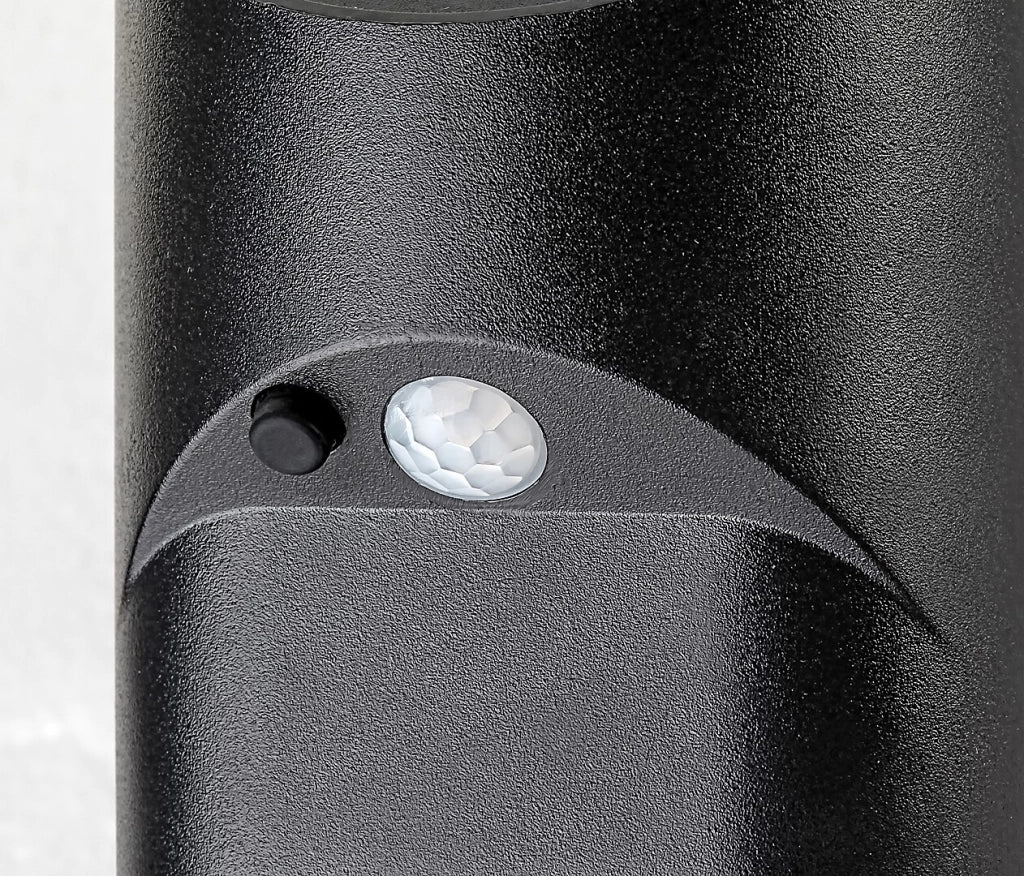 Applique solare LED 3,6W con sensore nero Sepik Rabalux