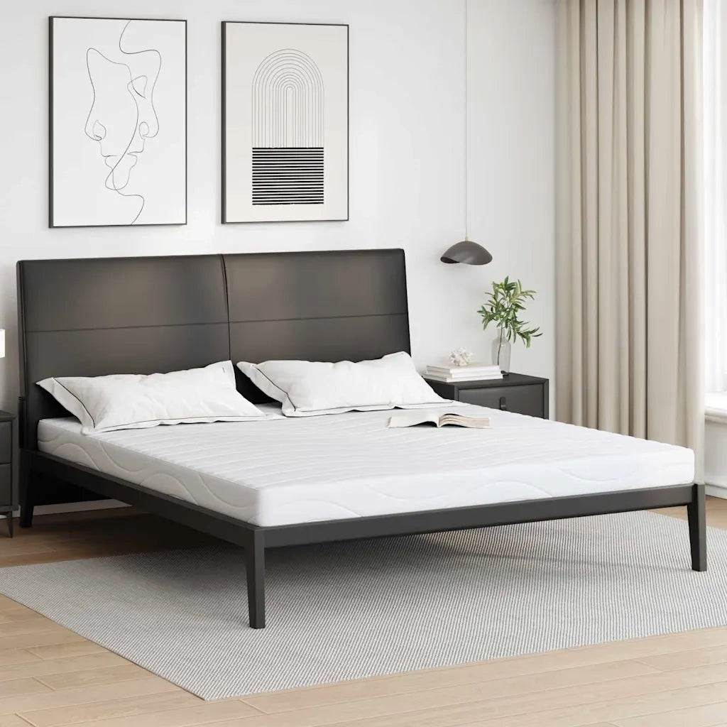 vidaXL Materasso Bianco 180 x 200 cm Schiuma